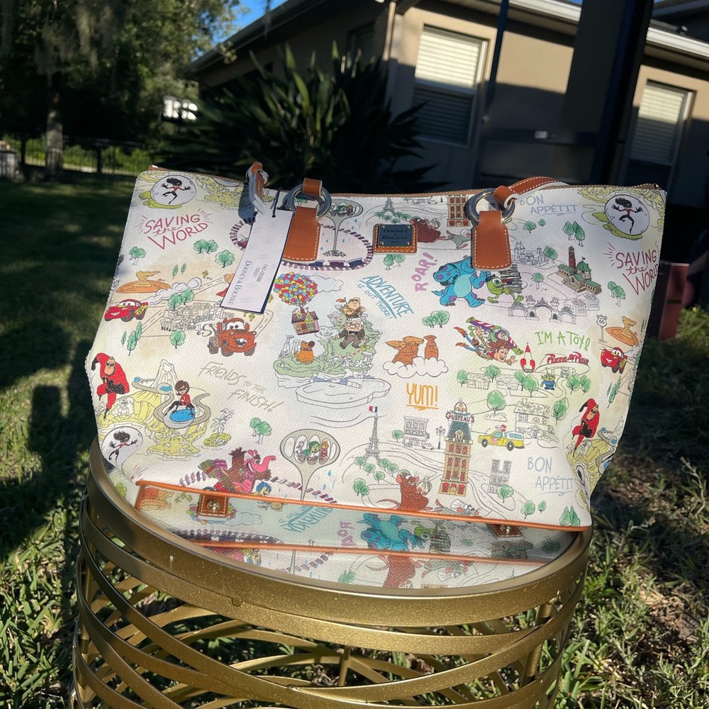 Disney Dooney & Bourke Pixar Tote Bag